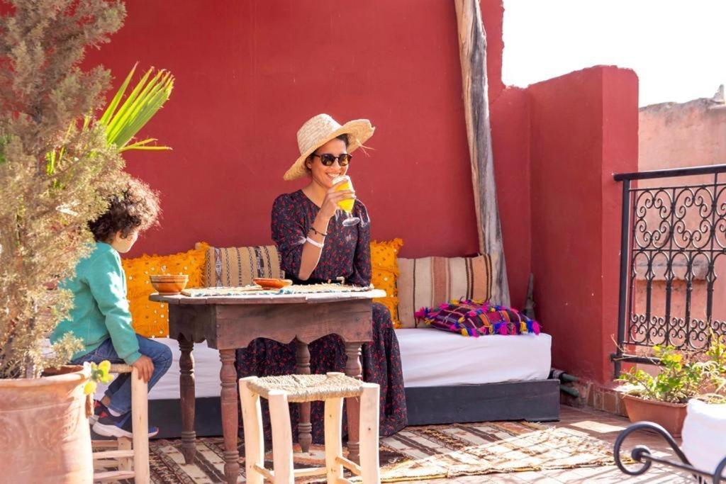 Riad Rose Meryam Marrakesh Extérieur photo